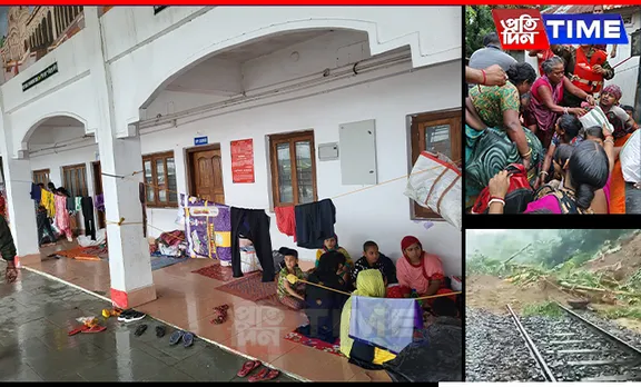 Tripura Floods: Railway Stations Turned into Shelters, Assam Rifles Lead Relief Efforts